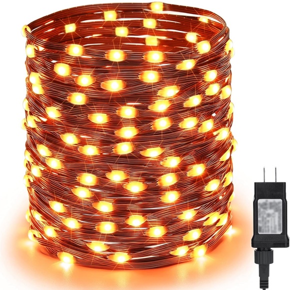 Brizled Orange Halloween LED Lights - Picture 6 of 8